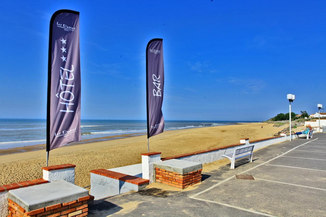 Hotel Les Dunes Ла-Транш-сюр-Мер Экстерьер фото